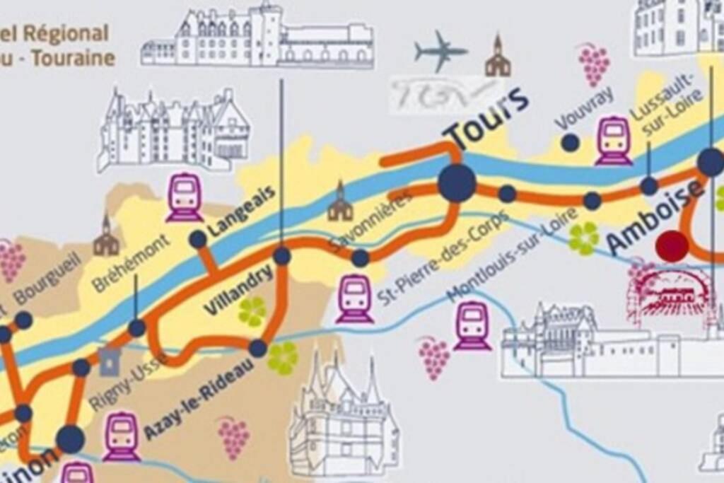 Le Clos Jasmin - Quartier Historique De Montlouis 외부 사진